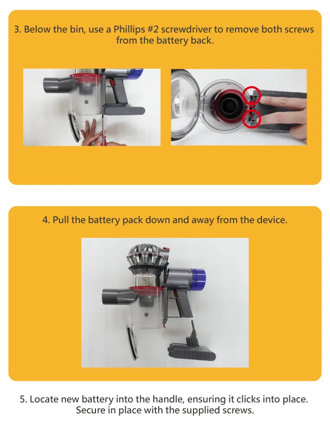 para dyson v8 absoluto fofo animal li-ion