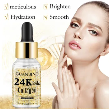 

Eye Serum 24K Gold Collagen Serum Essence Anti-Wrinkle Anti-Age Whiten Lightening Dark circles Eye Care Essence 15ml