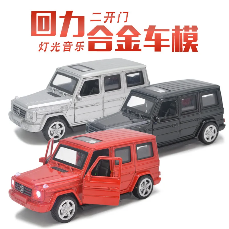 1: 32 металлический автомобильный светильник, включенный светильник и звук Le2, открывающийся дверь, обучающая модель, игрушка в подарок