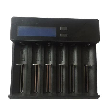 With LED 18650 батарея Зарядное устройство для 18650 14500 16340 26650 21700 20700 26500 18350 16650 17650 литиевая 3,7 в литий-ионный аккумулятор 18650 Зарядное устройство - Цвет: With LED