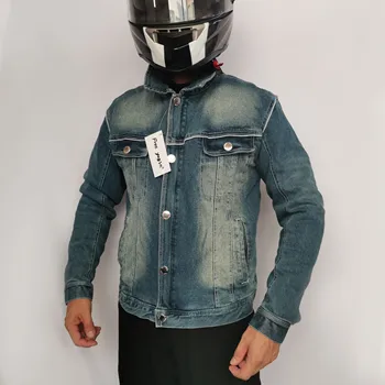 

Motorcycle anti-fall suit jacket racing waterproof riding suit winter warm jacket with 5 protective gear