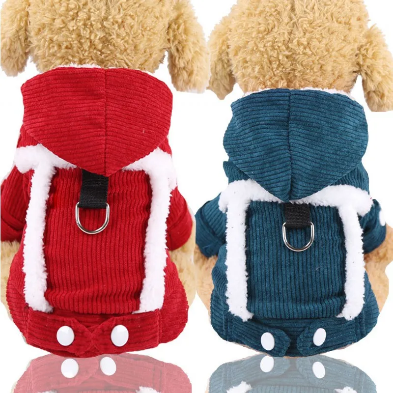 

2019 New Winter Dog Clothes Thicken Coral Fleece Pet Clothing Warm Cat Dog Coat Jacket For Dogs Hoodie Large Size Pet Garment