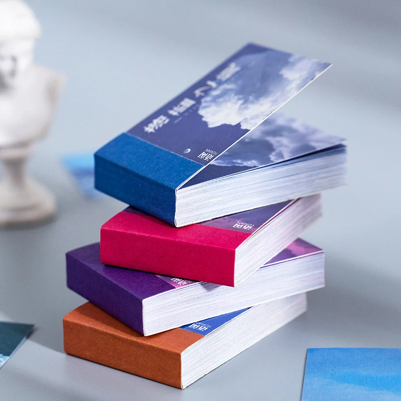 50 Sheets Sky Island Washi Sticker Book Decorative Diary Collage Planner Bullet Journal Craft Scrapbooking Stickers Aesthetic