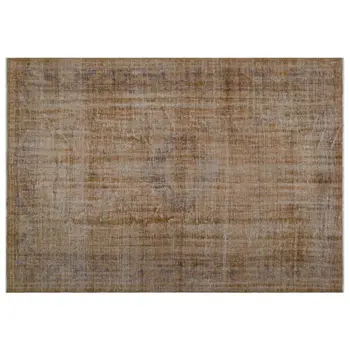

Handmade Brown Vintage Overdyed Turkish Area Rug 191x274 Cm-6'3''X8'12''