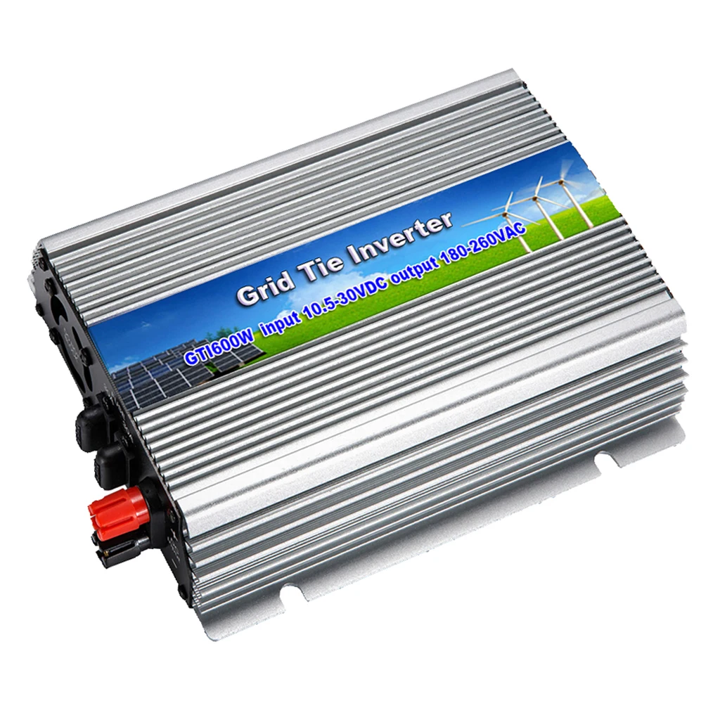 600 Вт сетки галстук инвертора DC 10,5 V-30 V к переменному току 180 V-260 V 50Hz-60Hz инвертор с чистым синусом MPPT регулятором солнечного Мощность инвертор