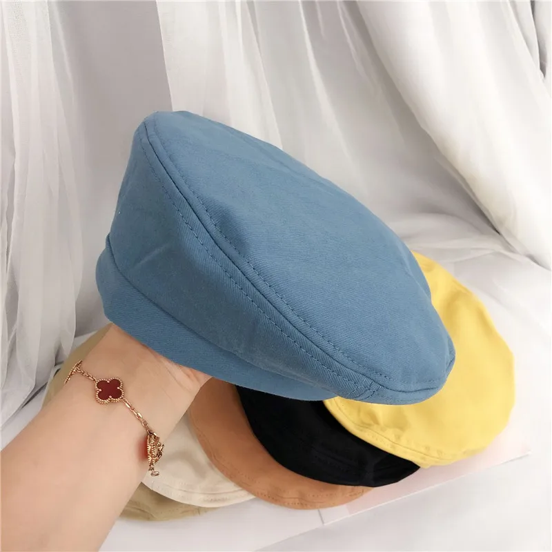 Берет, женские зимние шапки для женщин, плоская кепка, винтажные шапки, женские береты для девочек, шапка, женская шапка, шапка для художника