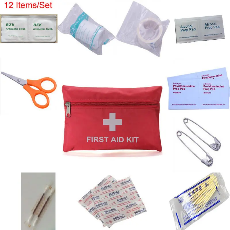 Portable Outdoor Waterproof Person Or Family First Aid Kit For Emergency Survival Medical Treatment In Travel Camping or Hiking