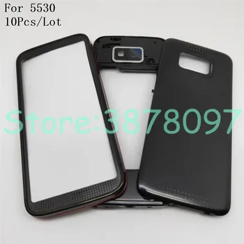 

10Pcs/Lot Original For Nokia 5530 New Full Complete Mobile Phone Housing Cover Case +Logo