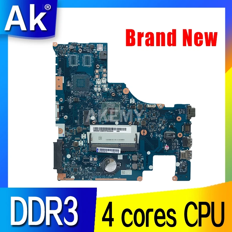 NM-A471 материнская плата для For Lenovo 300-15IBR ноутбука DDR3 100% тестовая работа с 4 ядрами CPU