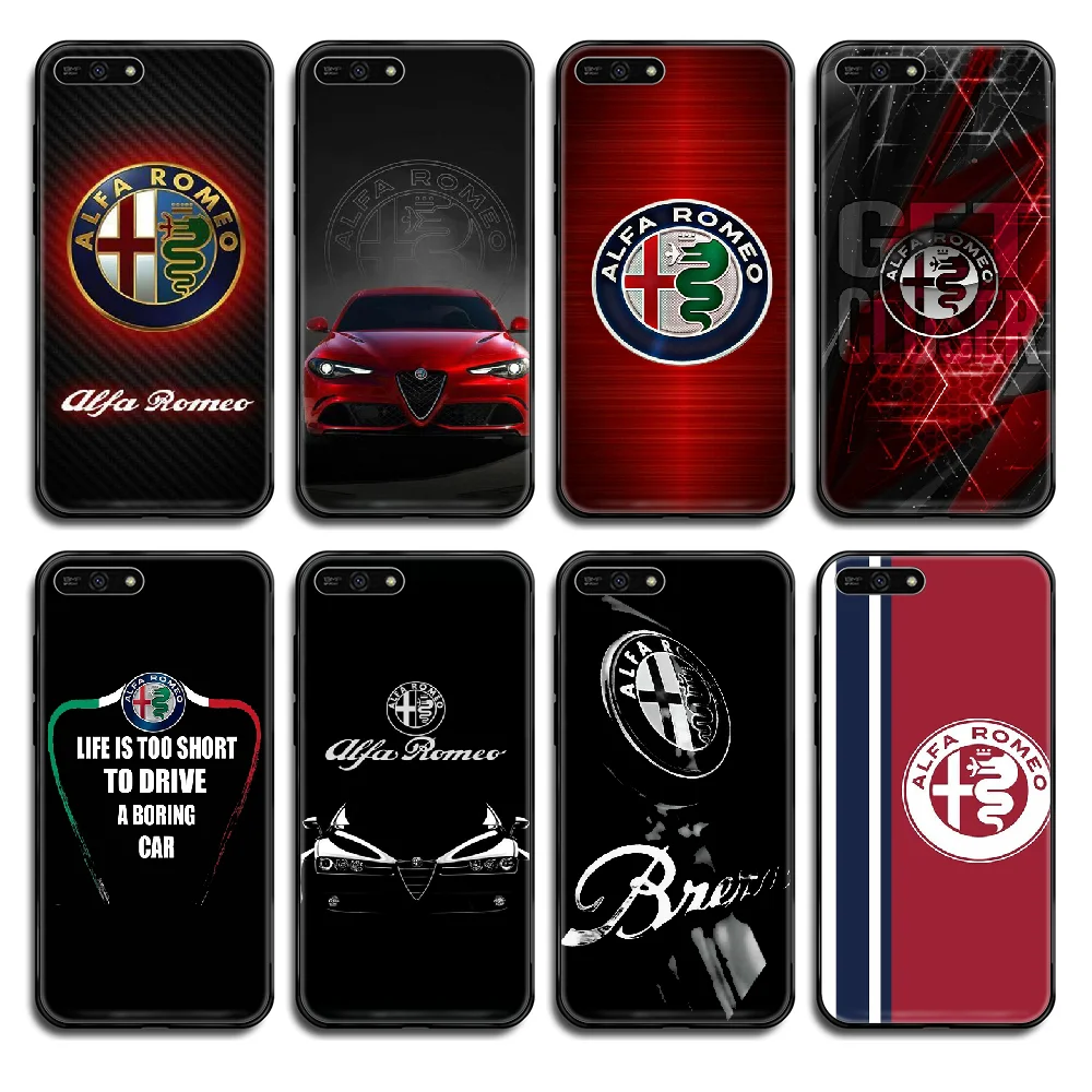 Чехол для телефона Alfa romeo giulietta чехол в итальянском стиле корпус Huawei Honor Mate 5 6 7 8 9 10