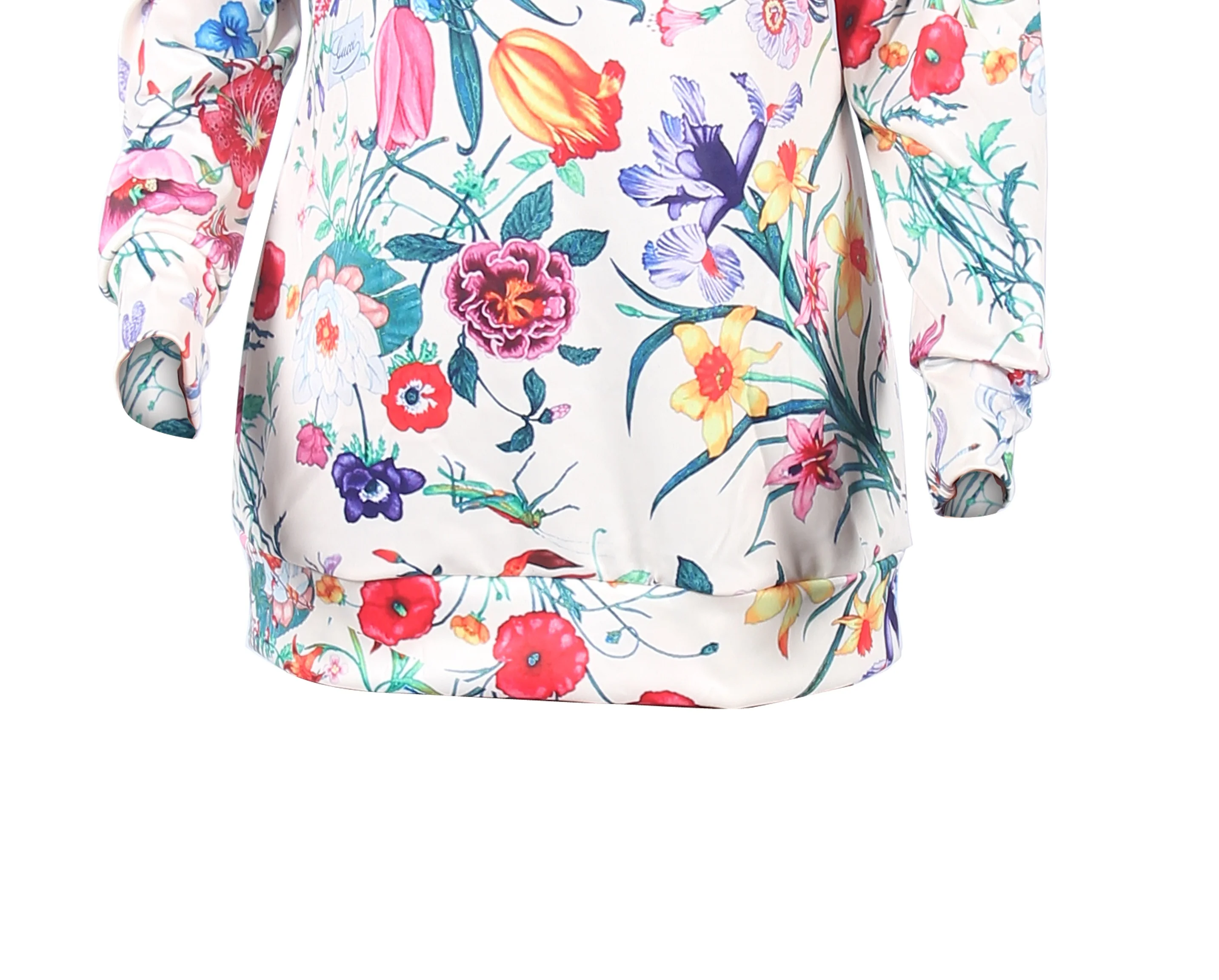 Горячая Распродажа, осенняя женская уличная одежда с буквенным принтом G. i, цветочный пуловер с круглым вырезом и длинным рукавом, свитшоты, топы