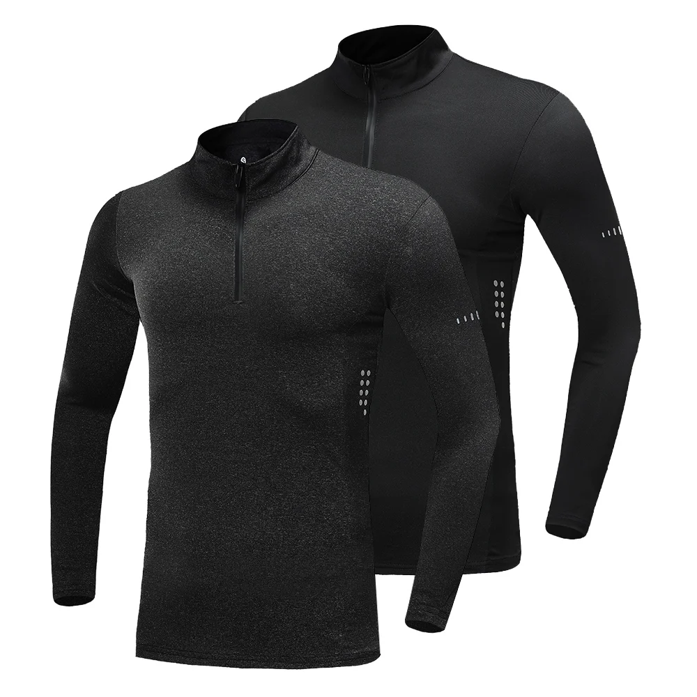 

2020 men's T-shirt gym sports shirt T-shirt men's long-sleeved running fitness shirt men's top fitness sports T-shirt