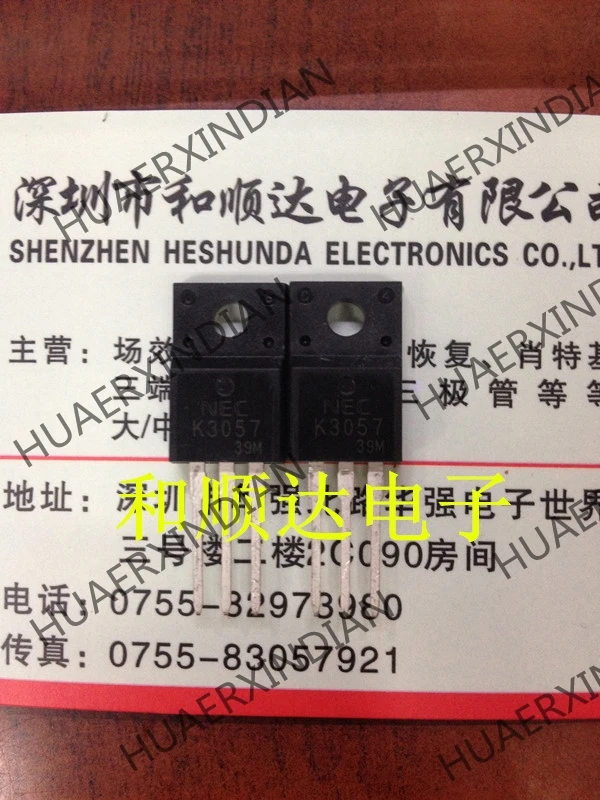 10 шт./лот и 2SK3057 TO-220F