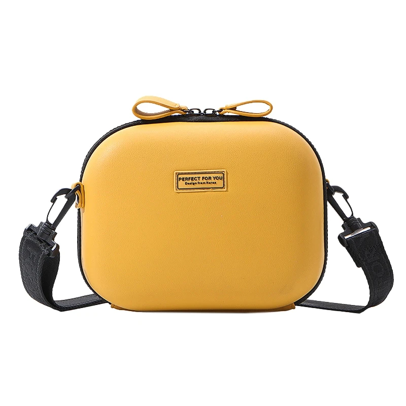 

Cute Women's Mini Bag Shoulder Messenger Bag Frame Box Bag Leather Crossbody Bag