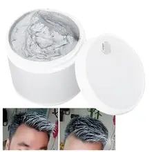 Помадка мода унисекс цвет волос воск грязь краска для волос грязь временный моделирующий воск для волос