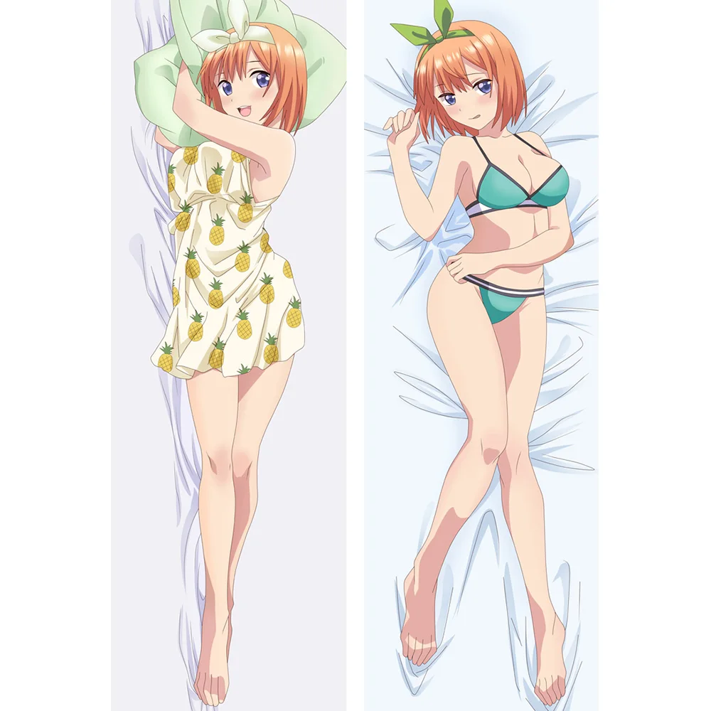 MGF прекрасные Наволочки Quintuplets Dakimakura обнимающая Подушка Наволочка Накано