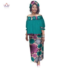 

Summer African Suits For Women Cotton Half Sleeve African Clothes For Women 2021 Plus Size African Clothing Traditional WY3091