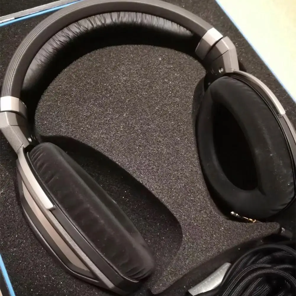 Eartlogis Velvet Replacement Parts For Sennheiser Hd700 Hd 700 Headset Earpads Bumper Headband Earmuff Cover Cushion Earphone Accessories Aliexpress