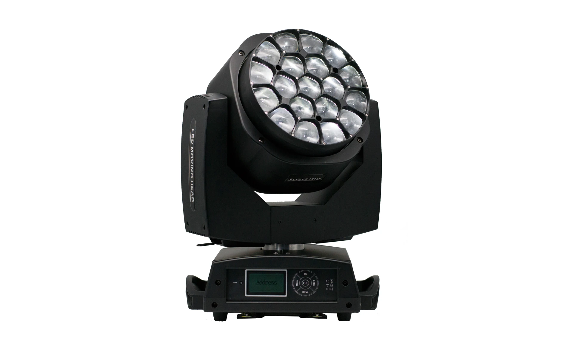 19X15W 4 in1 Moving Heads Light Sharpy Beam Большие глаза пчелы для света сцены(19 фото глаз пчелы