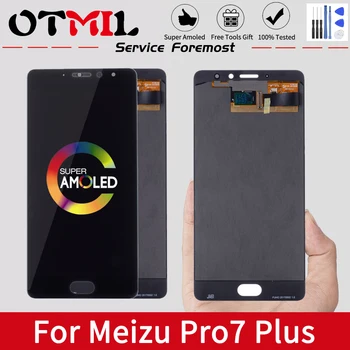 

OTMIL 5.7" AMOLED For Meizu Pro 7 Plus Display Touch Screen Frame For MEIZU PRO7 Plus Mobile Phone LCD Screen Replacement For
