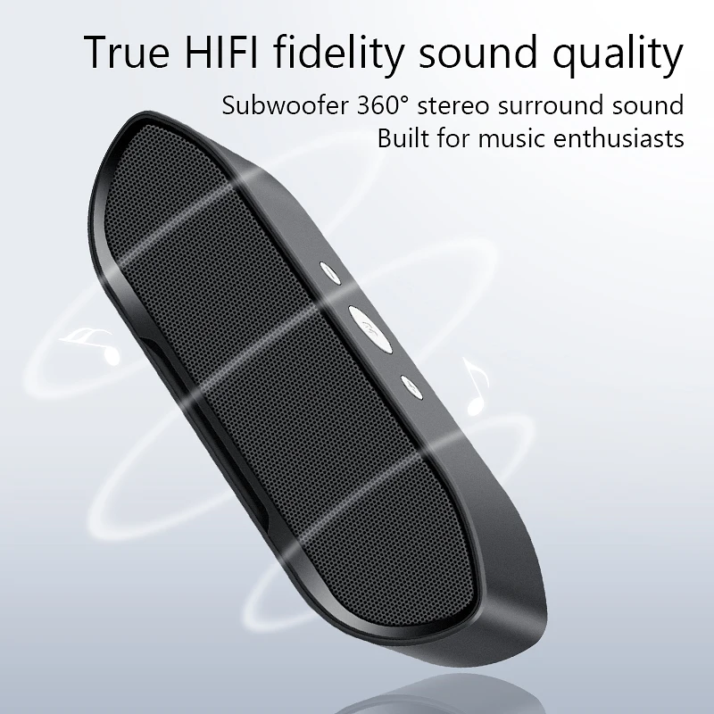 Портативный беспроводной Bluetooth динамик стерео большой мощности MP3 музыкальный микрофон сабвуфер динамик s для iPhone компьютер бас динамик Altavoz
