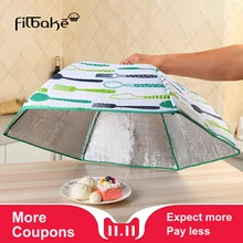 FILBAKE Simanfei складные крышки для еды согревают алюминиевой фольги крышки на блюда изоляции использует гаджеты для кухонного стола