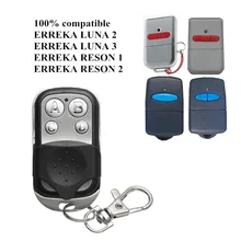 Erreka luna porta da garagem/porta de controle remoto duplicador 433mhz erreka reson garagem comando 433.92 transmissor portátil