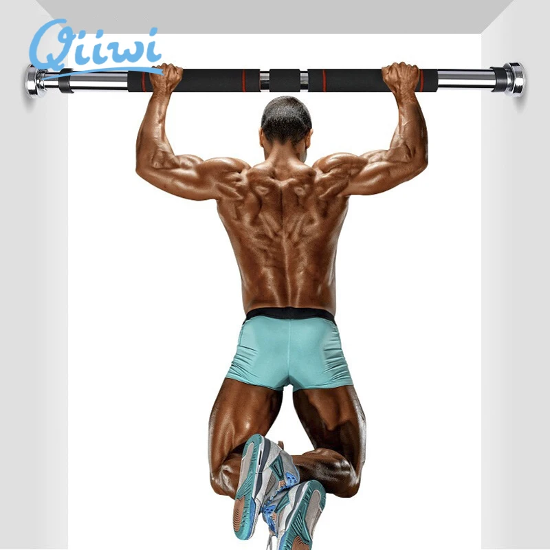 Dr.Qiiwi Horizontal Bars Steel Adjustable Home Workout Gym Chin Up Pull Training Bar Sport Fitness Equipments | Спорт и развлечения