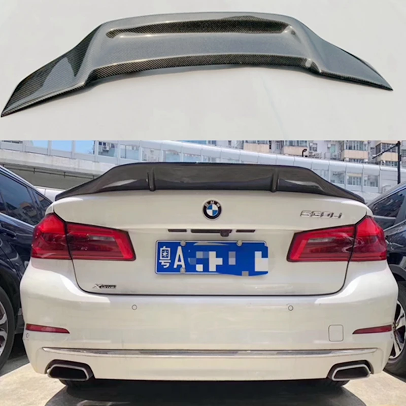 Спойлер на заказ для BMW G30 спойлер R style 5 series 530i 540i F90 M5 base sedan 4 door 2017 2018 wing |