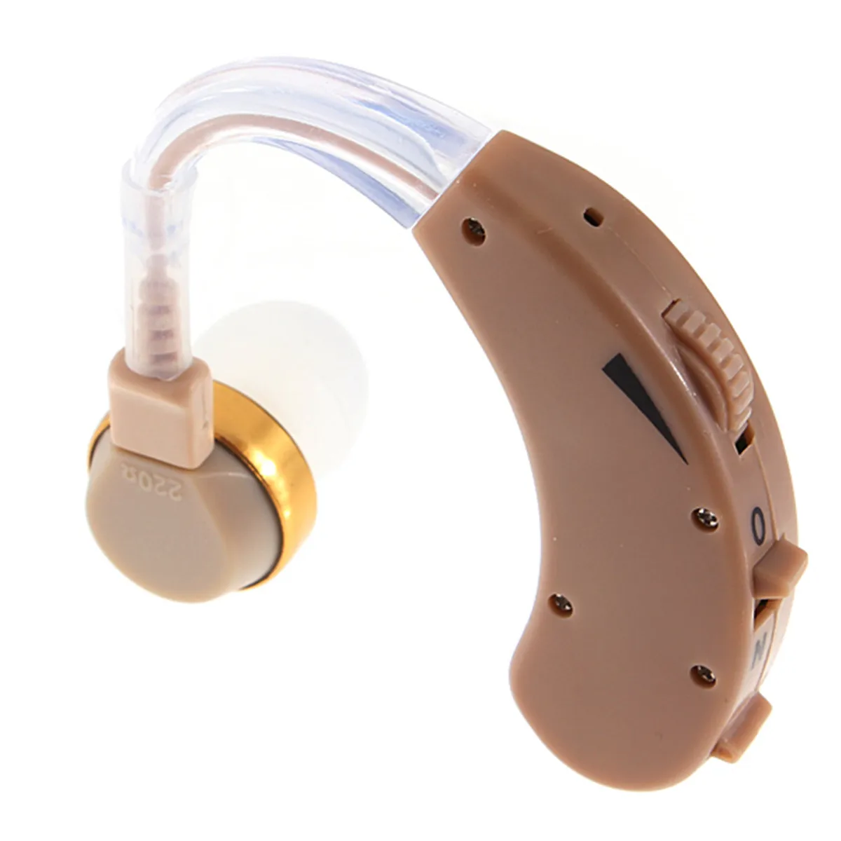 Мини Регулируемый Цифровой Тон Слуховой аппарат комплект за ухом портативный персональный звук голосовой усилитель батарея для пожилых подарок