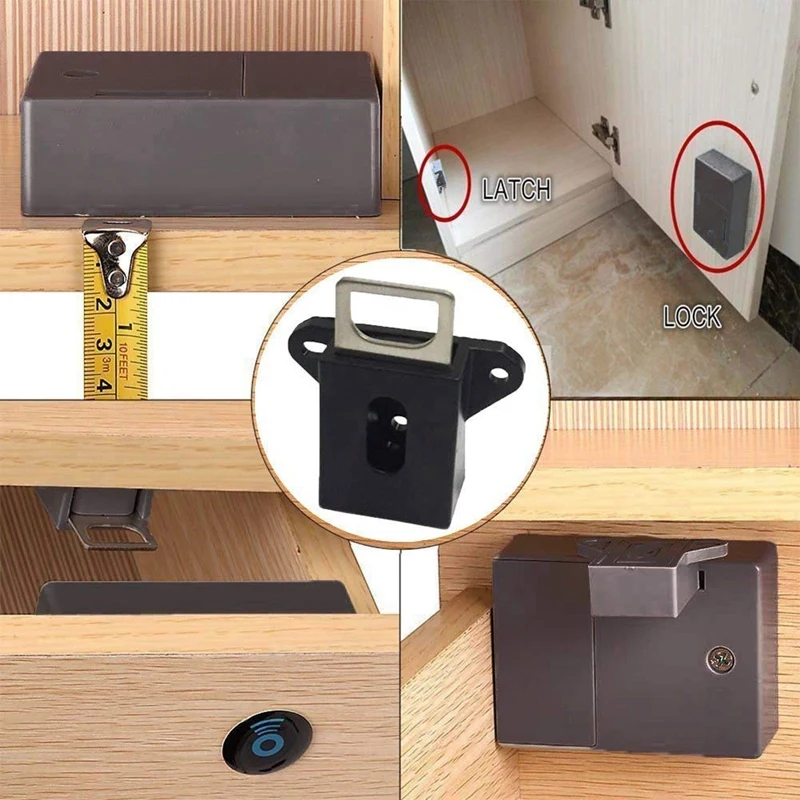 Топ!-черный Невидимый Rfid свободный для открытия интеллектуального индукционного шкафа замок шкаф для обуви ящик для обуви дверной замок электронный