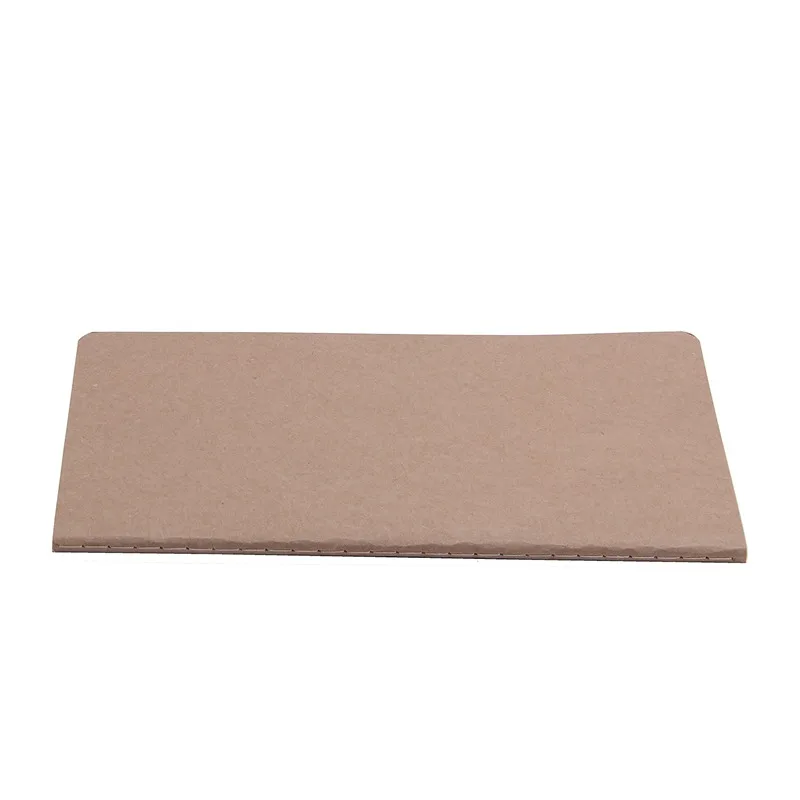 Kraft paper Notebook Blank Notepad Book Vintage Soft Copybook Daily Memos 210*110mm Brown Kraft paper Notebook Blank Notepad Book Vintage Soft Copybook Daily Memos 210*110mm Brown