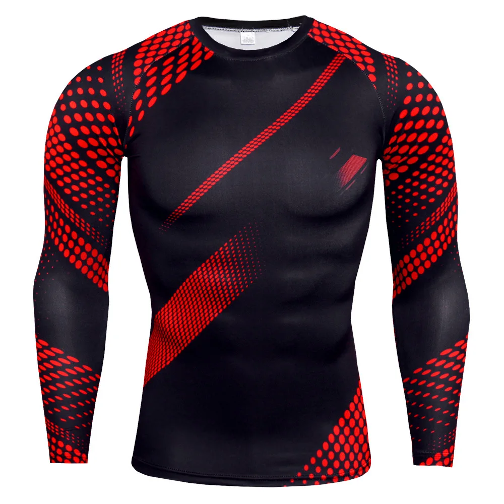 Новая мужская футболка для бега, Мужская футболка для бега, Мужская компрессионная футболка для спортзала, Мужская футболка для занятий спортом