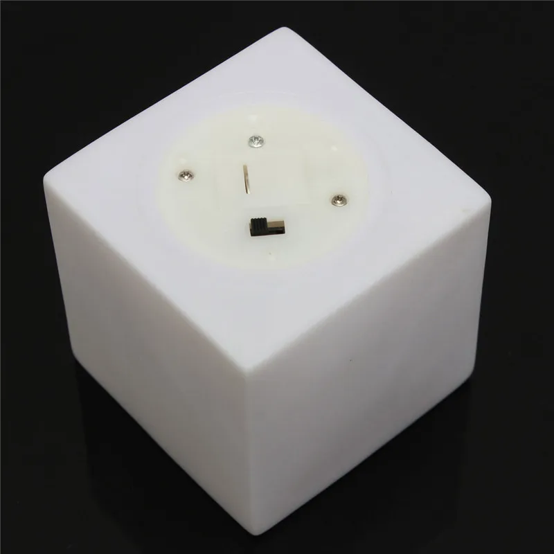 Светодиодная лампа кубик для украшения дома 7 цветов|romantic light|lamp lightmood cube |