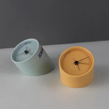 

Snooze Bedroom Table Alarm Clock Creative Flip Pointer Alarm Clock Night Light Simple Wake-up Light Electronic Alarm Clock New