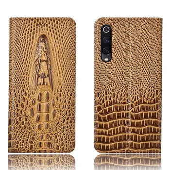 

Business genuine leather ultra slim phone cover for Xiaomi Mi9/Xiaomi Mi9 SE durable protective phone case funda coque cover