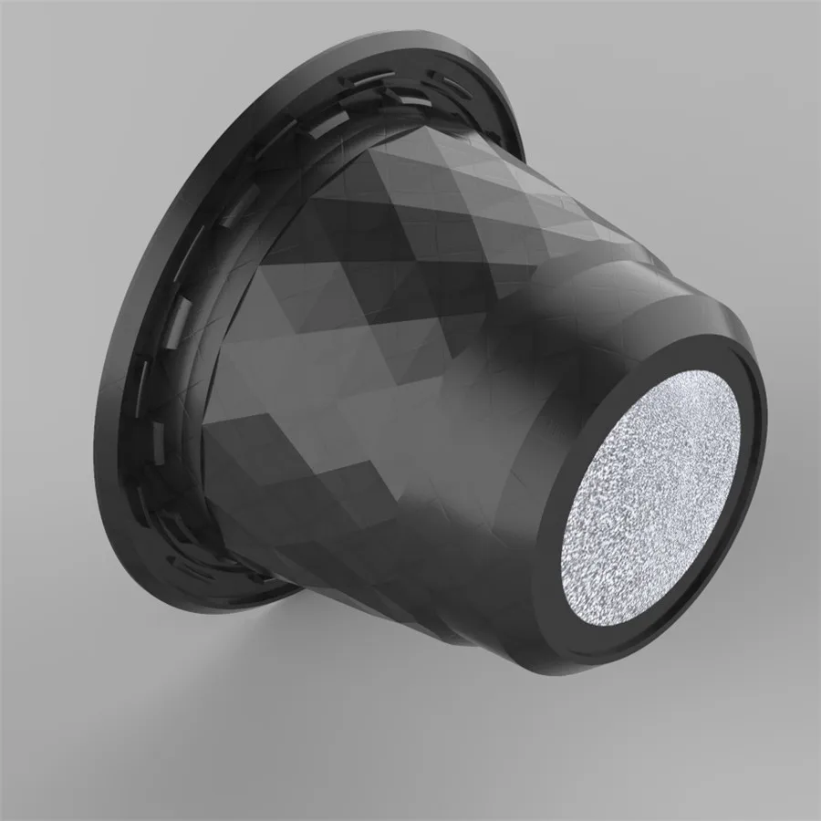 CM21-Black Nespresso совместимые кофемашины, безопасные одноразовые капсулы для кофе в капсулах, самоклеющиеся крышки из алюминиевой фольги 100 шт - Color: CM21-Black