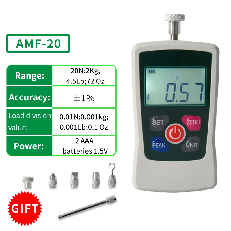 AMF-20 весом более 2 кг 4 5 фунтов лёгкий нейлоновый трос 72 унций цифровой прибор для