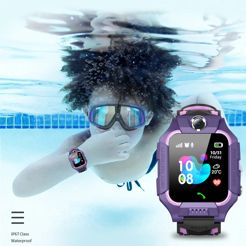 Умные часы LBS Kid SmartWatch Детские часы Дети SOS Вызов локатор трекер анти потеря монитор детские часы Relogio Infantil