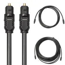 Audio-Cable Optical Toslink Digital SPDIF Gold-Plated MD 1m 2m 3m 5m DVD