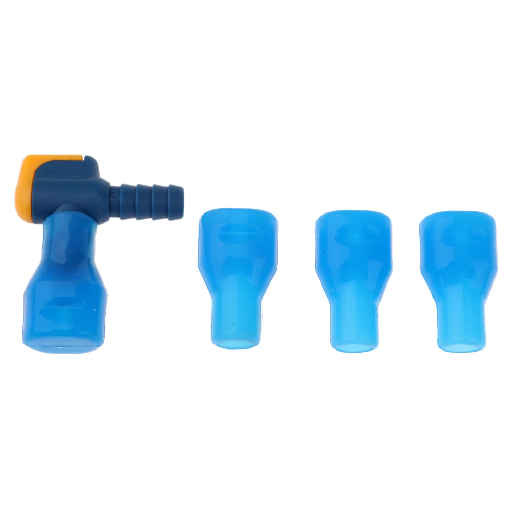 3pcs Outdoor Cycling Drink Tube Bite Valve Water Bladder Mouth Suction Piping Nozzle Set