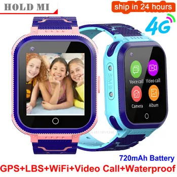 

T3 4G Children Smart Watch GPS Wifi Position IP67 waterproof Camera SOS Video Call Tracker VS A36E Kids Smartwatch