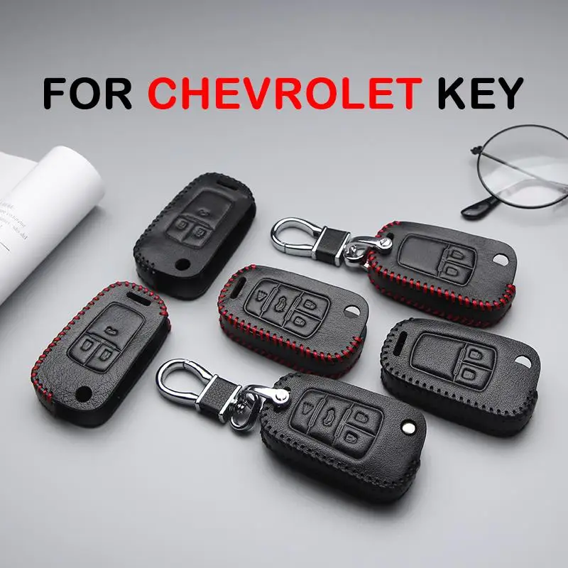 

For Chevrolet Cruze Aveo Captiva Epica Sail Lacetti Mrlibu Car Keychain Keyring Keyfob Key Chain Ring Key Case Cover Car Styling