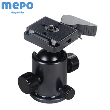 

Max Load Capacity 15kg Manbily Professional Tripod Head Adaptor Aluminum Alloy Camera Ball Head Panoramic Head Sliding Rail Head