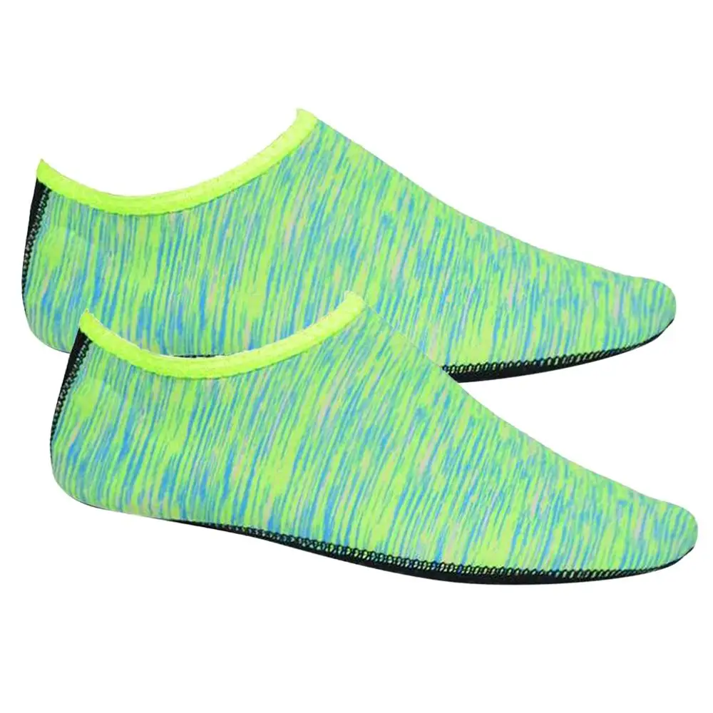 Water shoes Aqua shoes Men Women Beach Shoes Socks Swimming Solid Color Summer Seaside Sneaker slippers