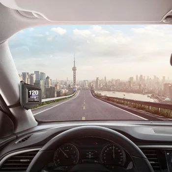 

HUD Head-Up Display Head-Up Display OBD Smart Gauge Dashboard Meter PC+ABS