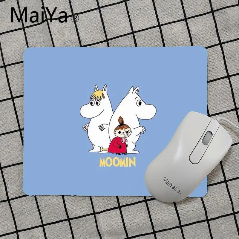 Maiya высокое качество милый Бегемот Moomin Pikku myy ноутбук игровой мыши коврик для мыши Лидер продаж подставка под руку мышь