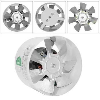 

4Inch Air Ventilator Metal Pipe Air Ventilation Exhaust Fan Mini Extractor Fan 37MD