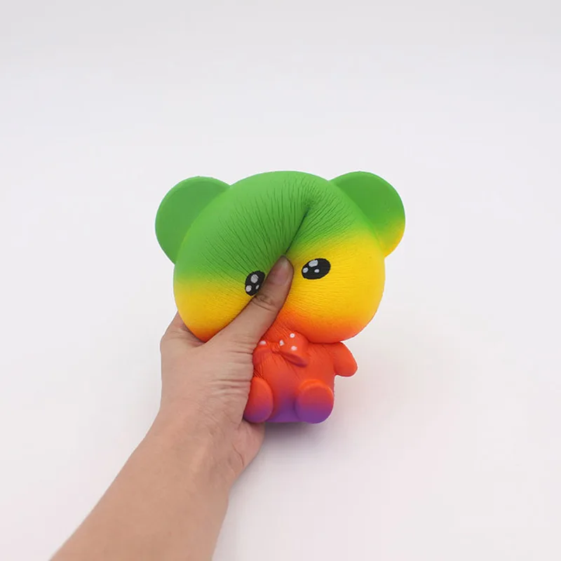 Медленно поднимающаяся мягкая игрушка-симулятор животного большой Медведь Мягкий с ароматом облегчение давления мягкий сжать детей рождественские подарки