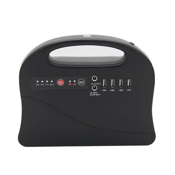 

200W 42000mAh Portable Solar Panel Generator Power Supply Energy Storage Battery Pure Sine Wave AC DC Power Bank